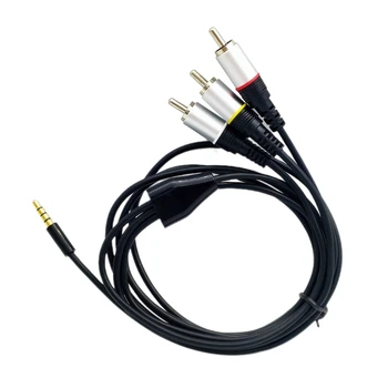2023 Замена новых кабелей для ваших устройств от 3,5 мм до RCA-штекера Video AUX