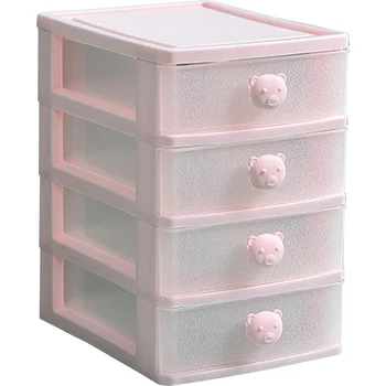 Ящик для хранения канцелярских принадлежностей, 4-слойный ящик для хранения, Органайзер для макияжа