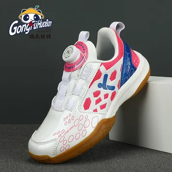 Детская обувь для бадминтона, Дышащие детские волейбольные спортивные тренировки, легкая атлетика, Обувь для настольного тенниса для мальчиков и девочек, Теннис в помещении 992