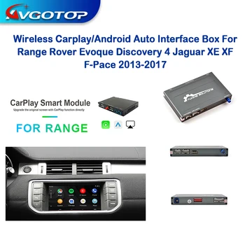 Беспроводной Автомобильный Интерфейс Carplay/Android для Range Rover Evoque Discovery 4 Jaguar XE XF F-Pace 2013-2017