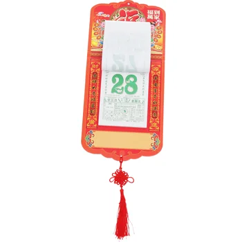 Китайский Лунный календарь на 2024 год, ежедневный разрываемый китайский традиционный календарь Фэн-шуй, Настенный календарь дракона