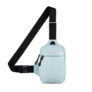 Повседневная мужская сумка через плечо, нейлоновая водонепроницаемая спортивная сумка для бега на велосипеде на открытом воздухе, большая вместительная дорожная сумка для телефона