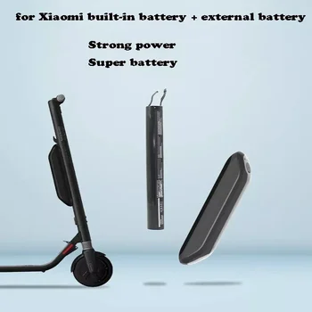Для xiaomi Ninebot Segway ES1 ES2 ES4 E22 внешний аккумулятор расширения встроенный литиевый аккумулятор для питания скейтборда