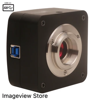 Цветная камера с C-образным окуляром 6.0MP USB3.0 Mircoscope U3CCD06000KPA с 1-дюймовым ПЗС-датчиком Sony ICX694 для использования в темноте
