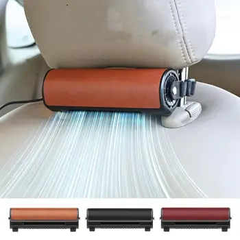 Портативный автомобильный USB-вентилятор для сиденья, 12 В, Регулируемый на 3 скорости, для переднего пассажира на заднем сиденье, охлаждающий вентилятор с USB-питанием, Автомобильные аксессуары