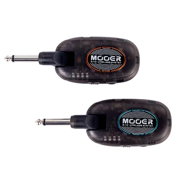 Беспроводная гитарная система Mooer Air Plug Ap10 для электрогитары баса скрипки акустических инструментов Передатчик Приемник со звукоснимателем