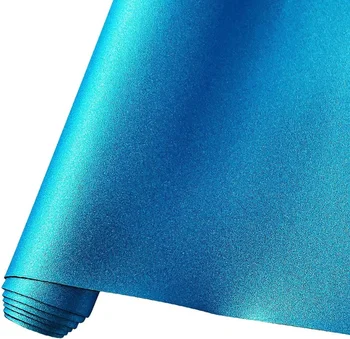 Голографическая матовая блестящая водно-голубая искусственная кожа для рукоделия, кожаные серьги, банты, пошив сумок