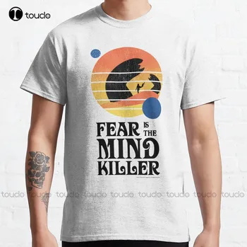 Fear Is The Mind Killer Ретро Винтажная Классическая футболка Shai Hulud, футболки для женщин, изготовленные на заказ, для подростков, унисекс, цифровая печать