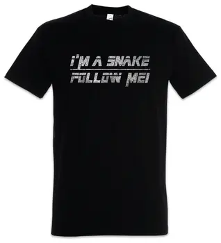 Я змея, следуй за мной, футболка Геймер, геймерский ботаник, поле битвы