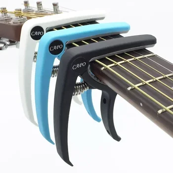 Пластиковая гитара Capo для 6-струнной акустической классической Электрогитары Зажим для настройки Ra Аксессуары для музыкальных инструментов