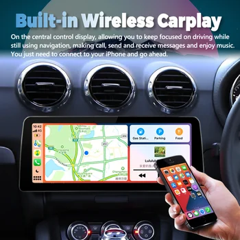 12,3 дюймов 1920*720 Экран Радио Автомобильный Видеоплеер Стерео Для Audi TT A3 A4 2006-2014 Android 13 GPS Мультимедийное Головное Устройство Carplay