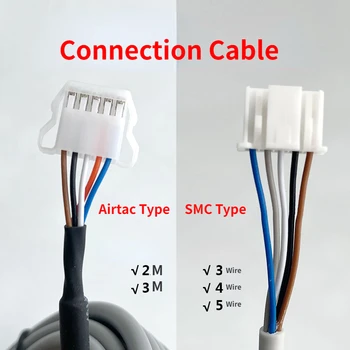 Силовые кабели SMC Airtac типа DPSN1 Соединительный кабель ZSE / ISE30A Реле давления с Цифровым дисплеем Силовые кабели Соединительный кабель