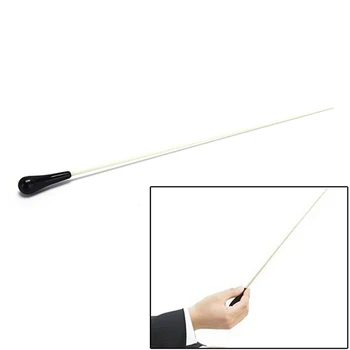1 шт. Черная ручка из АБС-пластика, музыкальная дирижерская палочка, подарок, белый, длина 39 см