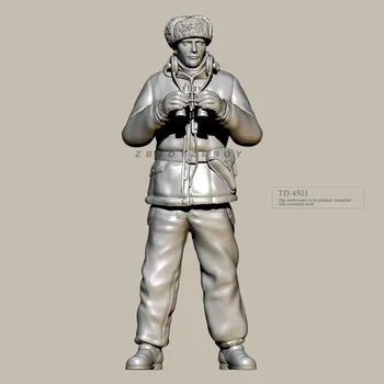 наборы моделей солдата из смолы 50 мм 1/35, бесцветные и самосборные (3D печать) TD-4501/3D