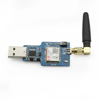 Последовательный порт USB в GSM Модуль GPRS SIM800C, совместимый с беспроводным Bluetooth, для обмена SMS-сообщениями с антенной