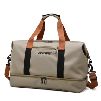 Спортивная сумка большой емкости, тренировочная сумка для спортзала, сушильные и влажные Отдельные сумки для фитнеса, практичная многофункциональная сумка, сумка для хранения на открытом воздухе