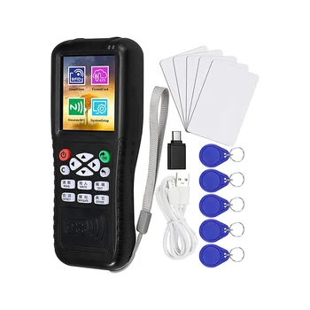 Программатор Многочастотных RFID-смарт-Карт, Дубликатор RFID-Считывателя, NFC-Считыватель, Декодер Зашифрованных Карт