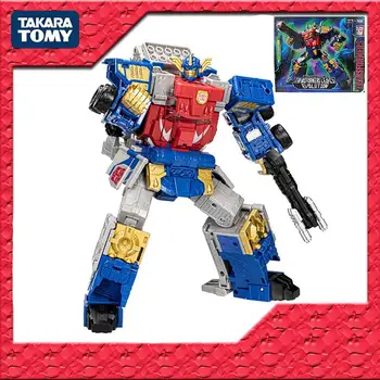 В наличии оригинальные аниме-фигурки TAKARA TOMY Transformers TL48 Optimus Prime из ПВХ, модели игрушек