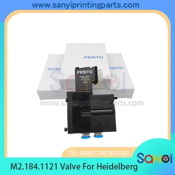 5 Шт Heidelberg Printing M2.184.1121 Электромагнитный Клапан Festo MEBH-4/2-QS-4-SA Для Печатной машины SM102 CD102 SM52 PM52