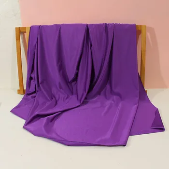 Хорошая фиолетовая ткань для купальных костюмов 4 способа растягивания трикотажной ткани из лайкры /спандекса /нейлона, сшитая своими руками, платье для купания, спортивная одежда, футболка
