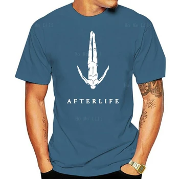Мужская футболка Afterlife Ibiza с коротким рукавом Роскошная Пользовательская графика