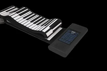 Электронное пианино с 88 клавишами, зарядка по MIDI и USB, интеллектуальная передача данных по Bluetooth, портативная мягкая силиконовая клавиатура, пианино с микрофоном