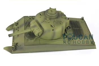 Радиоуправляемый танк Henglong USA M4A3 Sherman 1/16 3898 С верхним корпусом и пластиковой башней, подарочные игрушки
