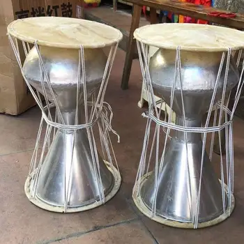 1 шт. африканский барабан Тамбурин для выступлений на сцене для взрослых Профессиональный ударный музыкальный инструмент Характерный алюминиевый барабан