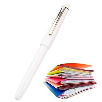 Авторучка для ведения журнала Fine Point Smooth Writing Pen Черные ручки для школы, Офиса, подарков для дома 0,5 мм
