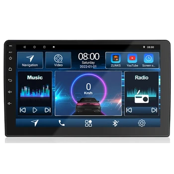 Автомобильный плеер HD T3L, полнофункциональная 9-дюймовая автомобильная GPS-навигация IPS с DSP / AM / AHD/Carplay Android
