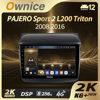 Ownice K6 + 2K Для Mitsubishi Pajero Sport 2 2008-2016 L200 4 2006-2015 Triton 2006-2014 Автомобильный Радиоприемник Мультимедиа Navi Android