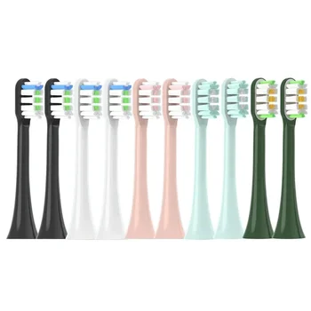 10шт для SOOCAS X3/X3U/X5 Замена Головок Зубных Щеток Без Меди Звуковые Электрические Насадки Для Зубных Щеток Smart Brush Head