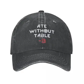 Rimworld Ели без стола - 3 Бейсболки Rim World Meme Game Потертая Выстиранная шляпа для гольфа на открытом воздухе с регулируемой посадкой Snapback Hat