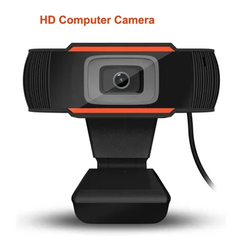 1080P 720p 480p HD Веб-камера с Микрофоном Поворотный Настольный ПК Веб-Камера Cam Мини-Компьютер WebCamera Cam Работа По Записи видео