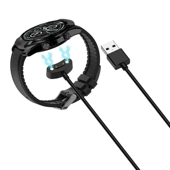 USB-кабель для зарядки, док-станция, зарядное устройство для смарт-часов Ticwatchs Pro X / Pro 3, зарядное устройство для зарядки смарт-часов, магнитный кабель для зарядки