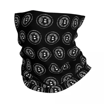 Bitcoin Freedom, Биткоин, крипто-бандана, шейный платок с принтом Ethereum, Dogecoin, Btc, шарф для обертывания, Многофункциональный шарф для велоспорта, унисекс для взрослых