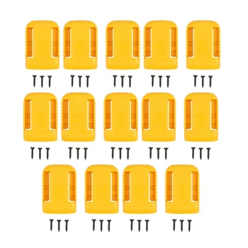 14 Комплектов держателей аккумуляторов для док-станции Dewalt 20V Mount, рассчитанной на максимальное напряжение 20 В 60 В, желтого цвета (нет)