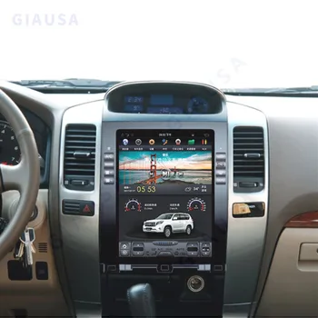 Для Toyota Land Cruiser Prado 120 Для Lexus GX470 J120 2002-2009 Android 13 Автомобильный стерео Радио Мультимедийный плеер Навигация GPS