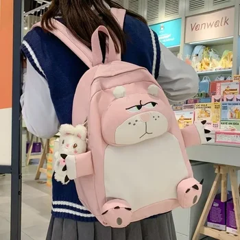Сумка с котом Люцифером из мультфильма Диснея, женский рюкзак, школьная сумка для студенток, милая кукла, Y2k, сумка для отдыха на плечо для девочек, трендовый рюкзак