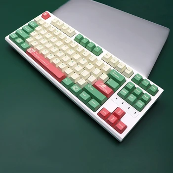 Колпачки для ключей Механической клавиатуры PBT Cherry Sweet Summer на 136 клавиш Dye Sub Compact