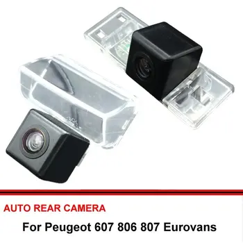 Для Peugeot 607 / 806 / 807 Eurovans HD CCD Автомобильная камера ночного видения Камера заднего вида Камера заднего вида Автомобильная резервная камера
