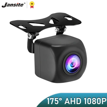 Jansite AHD 1080P Автомобильная Передняя Камера Заднего Вида Автомобильный Реверсивный Объектив Рыбий Глаз Ночного Видения Водонепроницаемый Для Универсального Android Радио