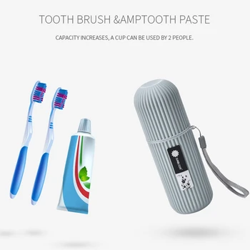 Портативная дорожная зубная паста, защитный чехол для зубной щетки, чехол для хранения зубных щеток в походе, коробка для хранения зубных щеток, чехол для домашнего хранения