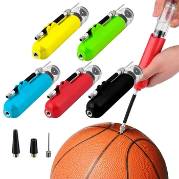Портативный Мини-насос для игры в мяч для спорта Волейбол Футбол Баскетбол Мяч для йоги Ручной воздушный насос Устройство для более быстрого накачивания