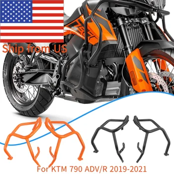 2020 Мотоцикл 790 ADV R Нижние щитки двигателя, защитные перекладины, ползунки рамы, бампер для KTM 790 Adventure Adv 2019-2021
