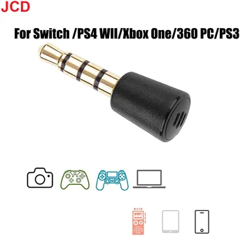 JCD 1шт Для переключающего микрофона Совместим с Микрофоном для игровой консоли PS4/WII/Xbxo One/360 PC/PS3