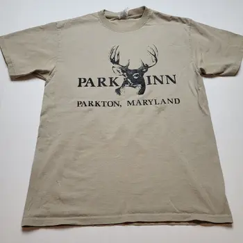 Мужская футболка Park Inn M Parkton Maryland Buck Deer !23
