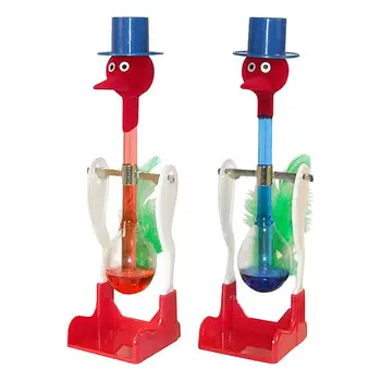 Детская игрушка-водоплавающая птица, безостановочное питье из жидкого стекла, Lucky Bird, Интерактивный баланс, игрушка для домашнего декора Drink Water Bird