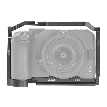 Каркас камеры для камеры Nikon Z30, Полнокадровый стабилизатор из алюминиевого сплава, Вертикальная быстрая установка, L-образная пластина