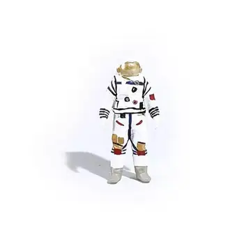 3 предмета, фигурки астронавтов 1/64, игрушки для мини-астронавтов, предметы коллекционирования из смолы ручной росписи, модель космонавта для оформления вечеринки